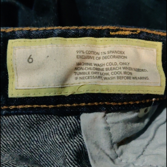 Loft Slim Bootcut Jeans Size 6 - Picture 5 of 6